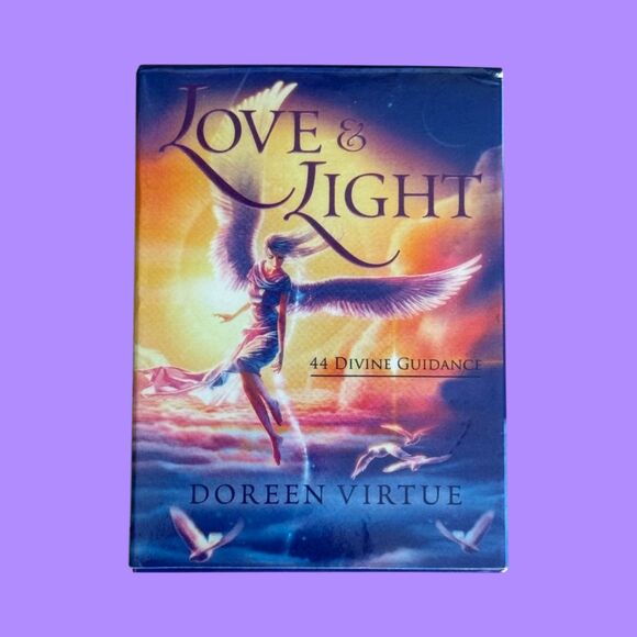 Love & Light 44 Card Divine Guidance Deck CARDS ONLY Doreen Virtue In Box - Picture 1 of 5